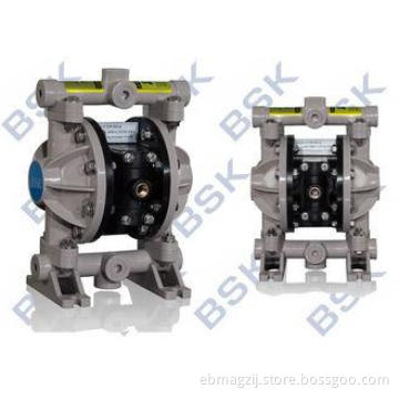 0.5" vacuum Polypropylene Air Driven Diaphragm Pump with No